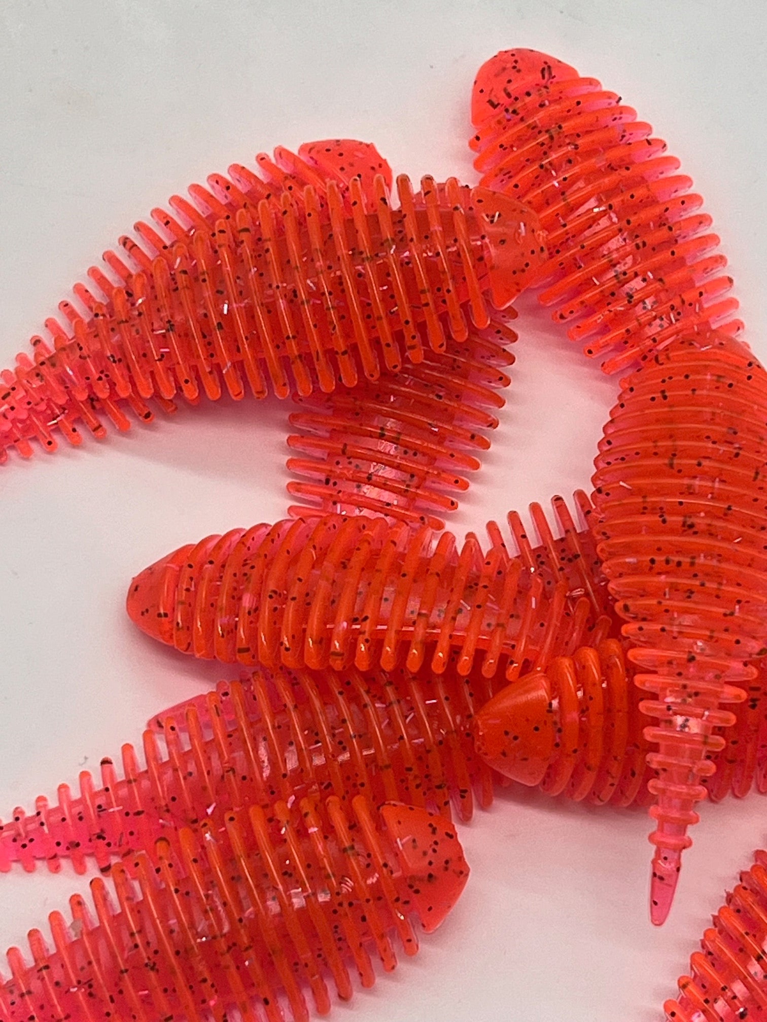 3.8 Gilley metholiate with silver and black flake qty 6 per pack