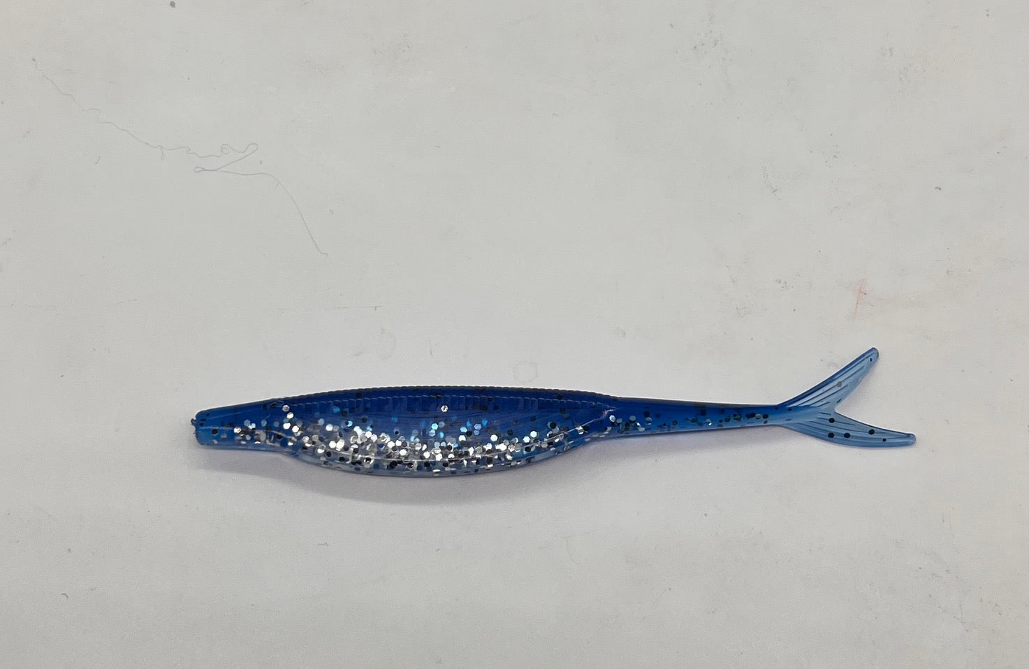 5 inch Blue Ice Fluke/Jerkbait Qty 6 per pack